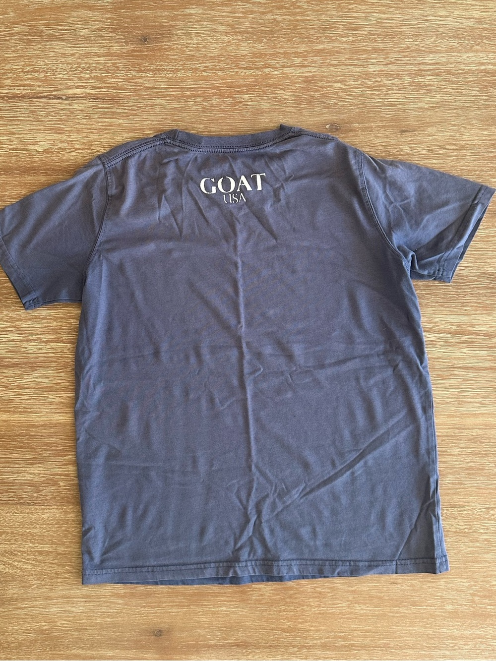 GOAT USA Navy Short-Sleeve Tee with Patriotic GOAT Graphic - Picture 4 of 4